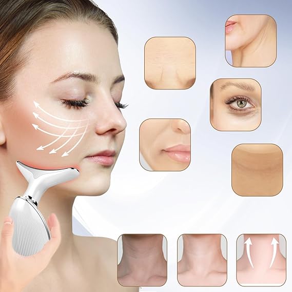 Masajeador de rostro reductor de arrugas y de papada