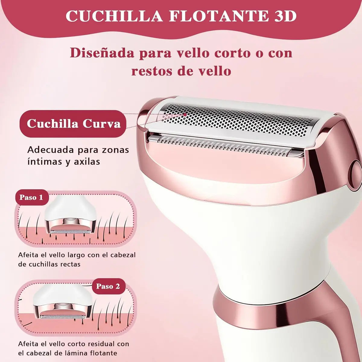 Depiladora 4 En 1